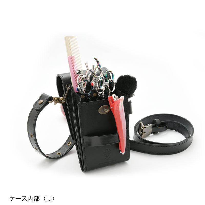 Waist pouch type scissor case for 5 pieces